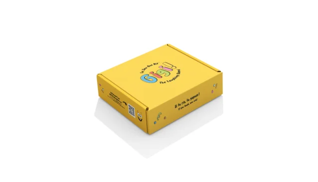 Gigi! The Laughing Game - The game box